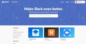 Slack cleanly integrates with numerous third-party services.