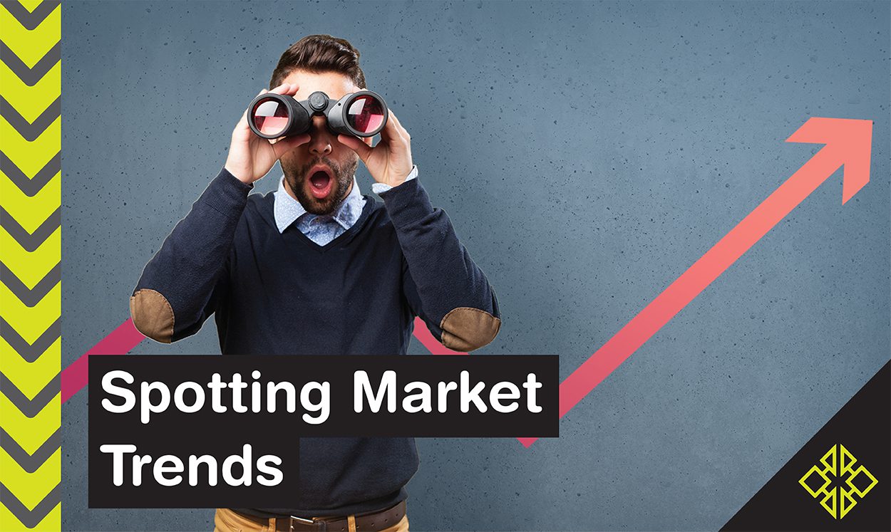 Smart business owners know that trend spotting is the key to staying ahead of the curve. Learn how to spot trends and implement them in your own business!