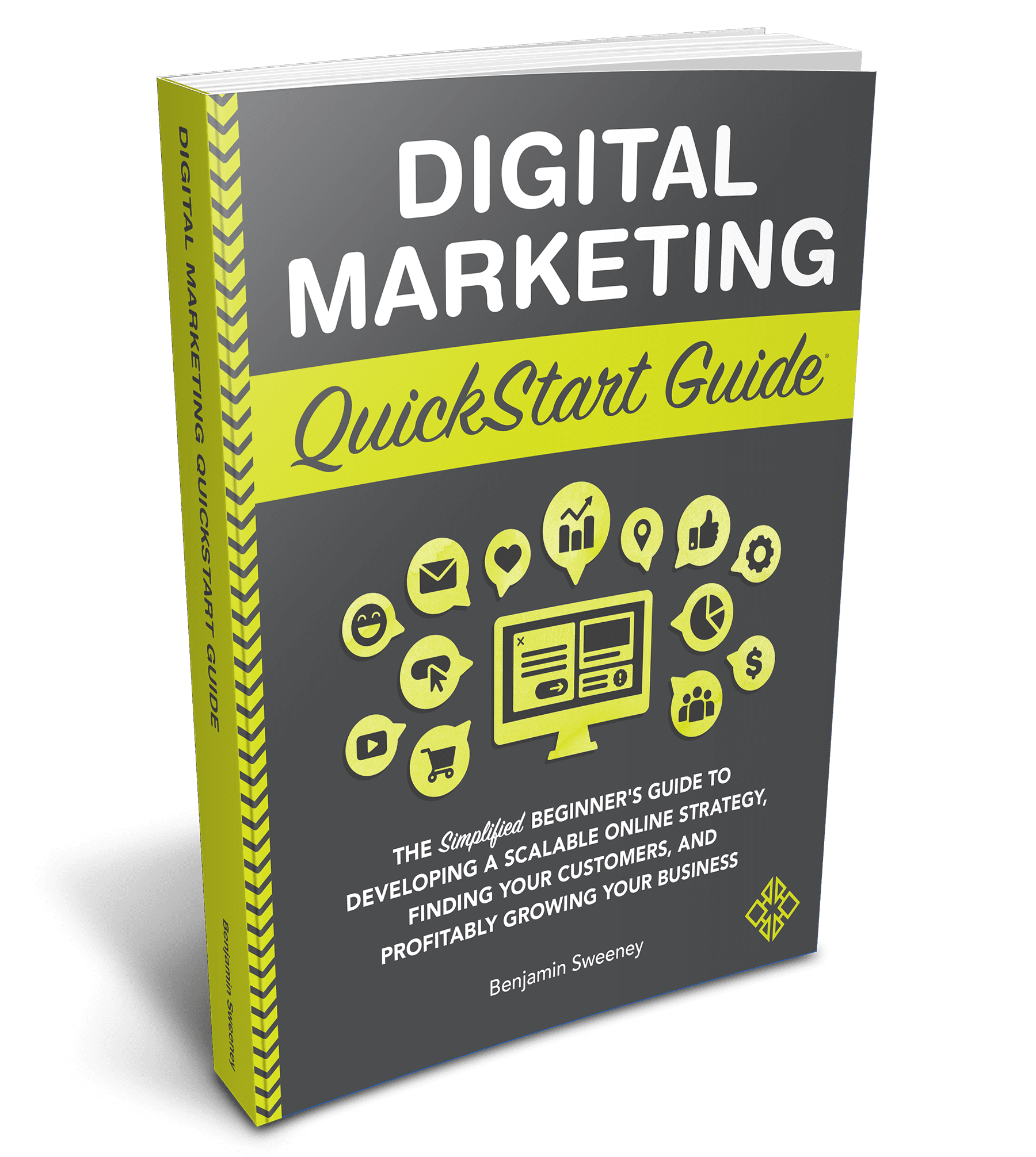 Digital Marketing QuickStart Guide 3d Render